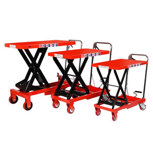 Manuelle Scherenhebebühne für den Lagergebrauch, 350kg bis 1 Tonne – Hydraulischer Hebewagen für den Einsatz in Autowerkstätten - Product Image 3