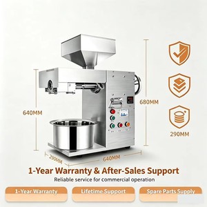 20kg/h Commercial Oil Press Extractor, Factory Direct Sale, Automatic Machine for Walnut Flaxseed Palm <strong>Kernel</strong> Oil - Product Image 6
