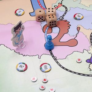 Custom Board Games Carrom Board <b>Table</b> Game Portable Full Color CMYK/Pantone Printing Customized Boxes - Product Image 3