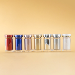 Mới 100ml cao cấp viên nang chai bao bì trẻ em bằng chứng Jar hai lớp tránh ánh sáng chai thuốc với nắp an toàn trẻ em - Product Image 1