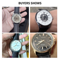Bracelet de montre en cuir Armani de remplacement pour homme, modèle AR11105 1979 2501 11012 2448, bracelet à boucle ardillon