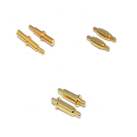 Connecteur de charge magnétique à ressort pour produits électroniques OEM d'usine, adaptateur de broche à ressort, broche plaquée or BNC pour circuit imprimé
