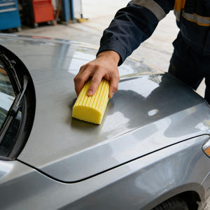厚みのある高密度洗車スポンジ - 超吸収性、塗装に優しい、再利用可能、車、バイク、RVに適しています - Product Image 4