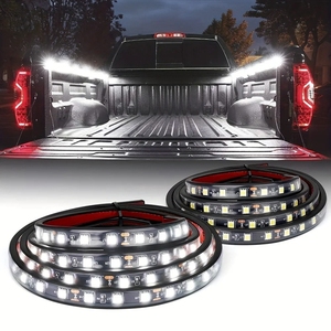 Striscia LED Bianca <span class=keywords><strong>2</strong></span> in 1 per Cassone Camion 150cm con Interruttore On/Off DRL per Pickup, SUV, Camper, Furgone, Barca, Lampada Decorativa 12V - Product Image 3