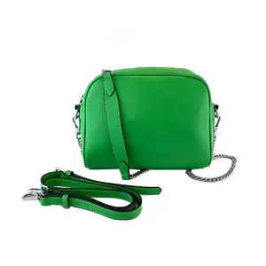 2024 new ladies' customized fashion handbag ladies leather crossbody bag ladies customized LOGO PU leather leisure shoulder bag