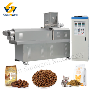 Máquina para hacer alimentos para mascotas, línea de producción de alimentos para perros, gatos, pájaros, peces, línea de procesamiento de alimentos, equipo de alimentación automático - Product Image 3