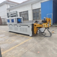 Vente directe d'usine 38CNC Machine à cintrer les tubes carrés et ronds électriques en cuivre hydraulique entièrement automatique Cintreuse de tubes