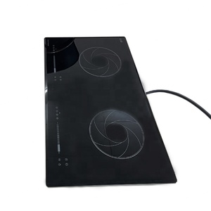 Table de cuisson à induction double 5200W, plaque à induction électrique encastrable 2 brûleurs, cuisinière à induction, technologie demi-pont - Product Image 3