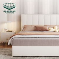 Cadre de lit moderne de luxe personnalisé, cadre de lit king size ou queen size avec tête de lit, meubles de chambre à coucher de haute qualité, ensemble de chambre à coucher