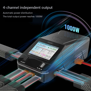 Chargeur intelligent sans fil magnétique à double mode d'entrée 1000W AC ToolkitRC Q6AC à haute efficacité pour drones - Product Image 6