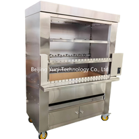 Oven Rotisserie Arang Komersial Rasa Arang Asli + Putar Otomatis: Picanha Lezat Sempurna Setiap Saat