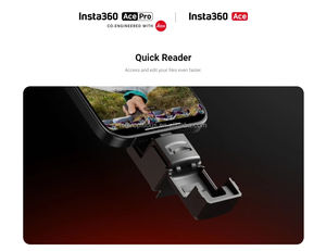 <span class=keywords><strong>Insta360</strong></span> Ace Pro y Ace Quick Reader Transferencia de lectura rápida para Android / <span class=keywords><strong>iPhone</strong></span> para Insta 360 Ace Pro 2 Cámaras deportivas de acción - Product Image 5