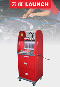 Lançamento do Limpador e Testador Ultrassônico CNC-601A 110V/220V para Equipamentos Veiculares com Armário de Carrinho - Product Image 3