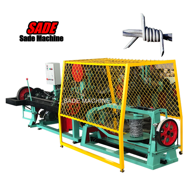 High Speed Barbed Wire Making Machine