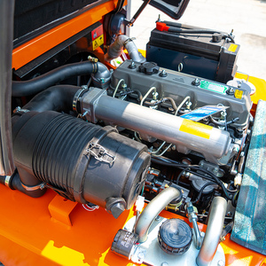 Montacargas de Combustión Interna Diésel de <span class=keywords><strong>3</strong></span> Toneladas con Asiento, Certificación CE, Grúa Pequeña Industrial, Mini Carretilla Elevadora Hidráulica, Piezas - Product Image 3