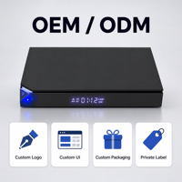 Boîtier Smart TV Android 14 Amlogic S905X5M Quad Core 4 Go RAM 32 Go ROM Double WiFi 4K – Nouveauté 2026