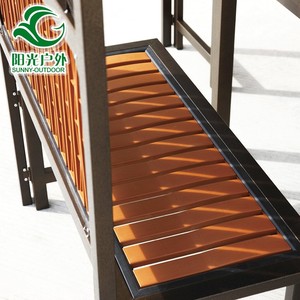 Ensemble de mobilier de <span class=keywords><strong>jardin</strong></span>, pavillon, gazebo, auvent, pergola 3x3 avec table et chaises en plastique - Product Image 5