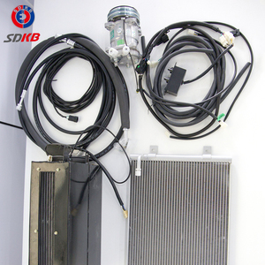 Nouveau <span class=keywords><strong>climatiseur</strong></span> agricole de haute qualité, design fin, monobloc, 12V/24V SDKB, pour camion, tracteur, montage sur toit - Product Image 4