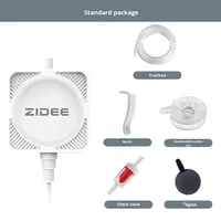 Pompe d'aquarium piézo-électrique Tech Silent ZIDEE-oxygénateur USB à faible puissance/aérateur de durée de vie de bruit 0dB/accessoires de barboteur de réservoir de poissons