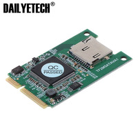 Carte TF vers Mini PCI-E mSATA SSD adaptateur de disque SSD convertisseur pour PC ordinateur portable accessoires