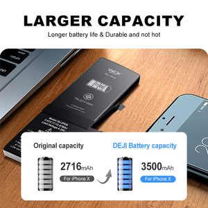 Batterie de téléphone portable Ultra haute capacité 3500mAh <span class=keywords><strong>A1865</strong></span> A1901 pour iphone x batterie mobile générale - Product Image 2