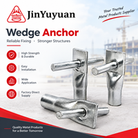 Outil de pose d'ancrage encastré polyvalent pour la construction industrielle, revêtement en zinc, anti-corrosion, expansion interne, pour sols et murs, décoration