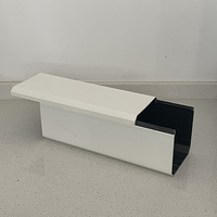 Système de canaux hydroponiques NFT de grande taille en PVC, tuyau de 100*103 mm pour systèmes de culture NFT