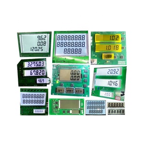 Tùy Chỉnh TN HTN VA <span class=keywords><strong>Segment</strong></span> <span class=keywords><strong>8</strong></span> 6 5 4 7 <span class=keywords><strong>Digit</strong></span> Liquid Crystal Screen Panel Nhiên Liệu Dispenser <span class=keywords><strong>LCD</strong></span> Display Board Với Kim Loại 56 66Pins - Product Image 4