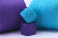 20% coton peigné 46% anti-boulochage acrylique 34% fil filé à noyau de polyester | 32S/2 pour des tricots durables