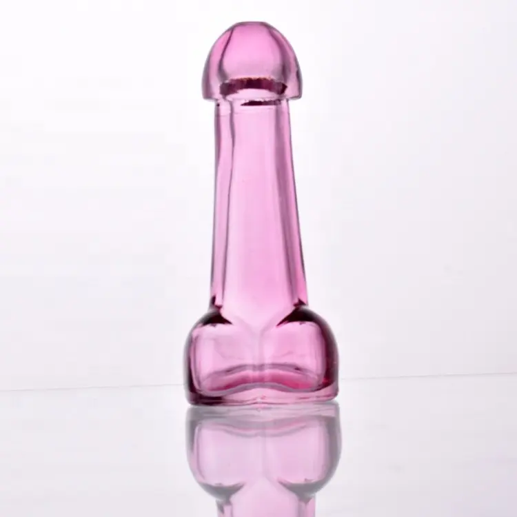 90Ml 3Oz Speciale Penis Vorm Glazen Fles Voor Night Club