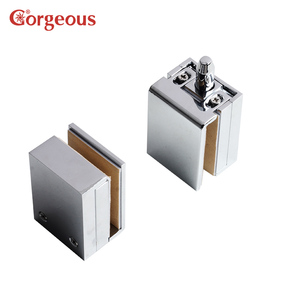 Cerraduras <span class=keywords><strong>de</strong></span> ducha <span class=keywords><strong>de</strong></span> vidrio <span class=keywords><strong>de</strong></span> aleación <span class=keywords><strong>de</strong></span> zinc, cierre <span class=keywords><strong>de</strong></span> puerta <span class=keywords><strong>de</strong></span> vidrio <span class=keywords><strong>sin</strong></span> <span class=keywords><strong>llave</strong></span> <span class=keywords><strong>de</strong></span> fondo <span class=keywords><strong>de</strong></span> suelo, cuadrado, ajustable, <span class=keywords><strong>sin</strong></span> recorte - Product Image 4