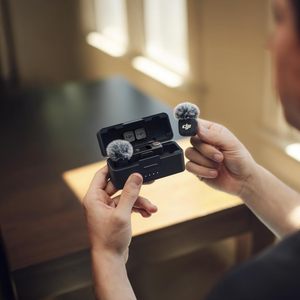 DJI Mic 3 2 TX + 1 RX Clip On <b>Wireless</b> <b>Microphone</b> with Charging Case Adaptive Gain Control for Livestream - Product Image 2