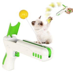 Venta al por mayor nueva pistola de tiro mascota juguete perro gato interactivo <span class=keywords><strong>Mega</strong></span> escopeta juguetes de entrenamiento - Product Image 6