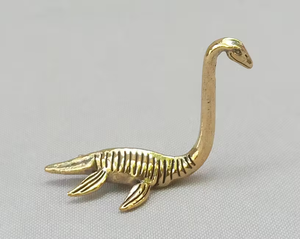 Décor de bureau <span class=keywords><strong>monstre</strong></span> Loch Ness en laiton, écailles complexes artisanales et sculpture de cou, cadeau de créature <span class=keywords><strong>mythique</strong></span> unique - Product Image 4