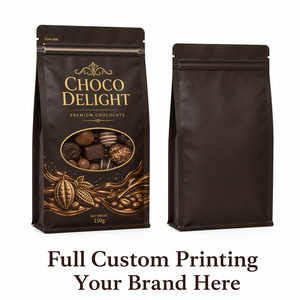 Bolsa Premium para Trufas <span class=keywords><strong>de</strong></span> <span class=keywords><strong>Chocolate</strong></span> con Ventana, Fondo Plano Resellable, Bolsa <span class=keywords><strong>de</strong></span> Embalaje <span class=keywords><strong>de</strong></span> Alimentos con Papel <span class=keywords><strong>de</strong></span> Aluminio Dorado para Regalo <span class=keywords><strong>de</strong></span> Trufas <span class=keywords><strong>de</strong></span> <span class=keywords><strong>Chocolate</strong></span> - Product Image 4