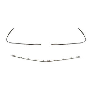 Moldura de Parachoques Delantero para Mercedes-Benz Clase S 223, A2238851902L A2238851402M A2238852002R, Negro, con Recortes para Faros Antiniebla, Nuevo - Product Image 1