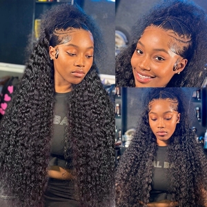 散装13x6高清蕾丝无胶<span class=keywords><strong>30</strong></span>英寸水波假发200% 密度越南巴西人发钢琴颜色 - Product Image 1