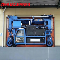 Nouveau transpalette intelligent à pneus en caoutchouc 2026, 35T/40T/45T, contrôlé par PLC, avec moteur télescopique automatique