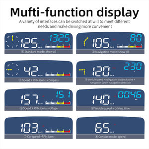 Outil <span class=keywords><strong>de</strong></span> diagnostic <span class=keywords><strong>de</strong></span> navigation GPS OBD2 <span class=keywords><strong>C5</strong></span> Auto Electronics avec affichage tête haute HUD et plaque réfléchissante pour voitures - Product Image 5