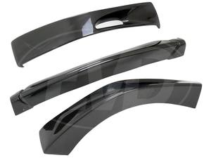 Labbro anteriore in fibra di carbonio di stile estremo (<span class=keywords><strong>3</strong></span> pz) per 1999 2001 mitMitsubishi EVOLUTION <span class=keywords><strong>EVO</strong></span> 6 EDITION - Product Image 3