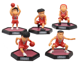 ของเล่นพีวีซีเรซิ่นตามสั่ง,ของเล่นแอ็กชันและของเล่นคุณภาพสูง Hubei Five Tiger Cake Decoration SLAM DUNK ตัวเลขอะนิเมะ Kaede <span class=keywords><strong>Rukawa</strong></span> - Product Image 1