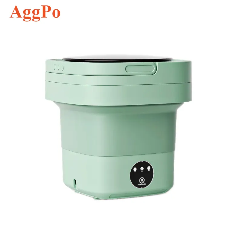 Mini Foldable Washer and Spin Dryer Small Foldable Bucket Washer, Suitable for Apartment Dorm,Travelling, Best Gift Choice