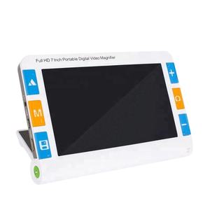 7インチHDLCD最大画面ポータブルビデオロービジョンレンズ電子拡大鏡 - Product Image 2