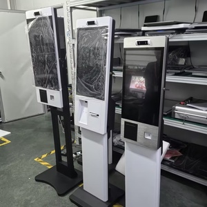 Máquina expendedora automática de tickets de pago para restaurantes de 22, 24 y 32 pulgadas, dispensador de tickets de autoservicio para colas, quiosco de pedidos. - Product Image 3