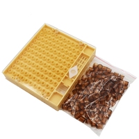 Matériel d'apiculture Outils d'apiculteur Kit de boîte d'élevage de reines Boîte à reines en plastique pour ruche