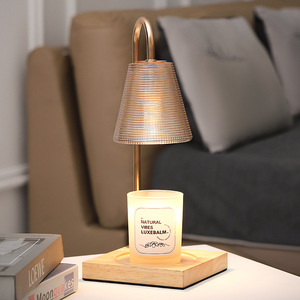 Lámpara Calentadora de Velas Minimalista LANJO, Elegante Pantalla de Vidrio, Quemador de Aceite Aromático para un Ambiente Acogedor en la Sala de Estar - Product Image 6