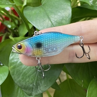 FISCHLIPPLOS VIBRATION 60mm 11.6g Tiefsee Langwerfen Bassköder VIB Spinner Lärm VIB Köder Trolling Angelekäder