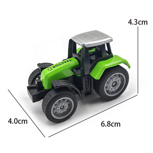 <span class=keywords><strong>Giocattoli</strong></span> da gioco per auto Farm Farm Car in metallo con portachiavi, <span class=keywords><strong>giocattoli</strong></span> Souvenir in lega giocattolo per <span class=keywords><strong>trattore</strong></span> - Product Image 3