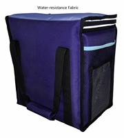 Sac isotherme pour la livraison de nourriture, imperméable, en Oxford, pour la restauration, pliable, sac isotherme à emporter