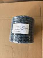 Disque à lamelles à couverture intégrale avec revêtement en plastique fermé, meule abrasive pour meuleuse d'angle